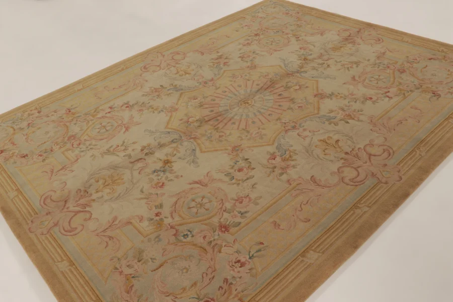 Antique French Aubusson Rug