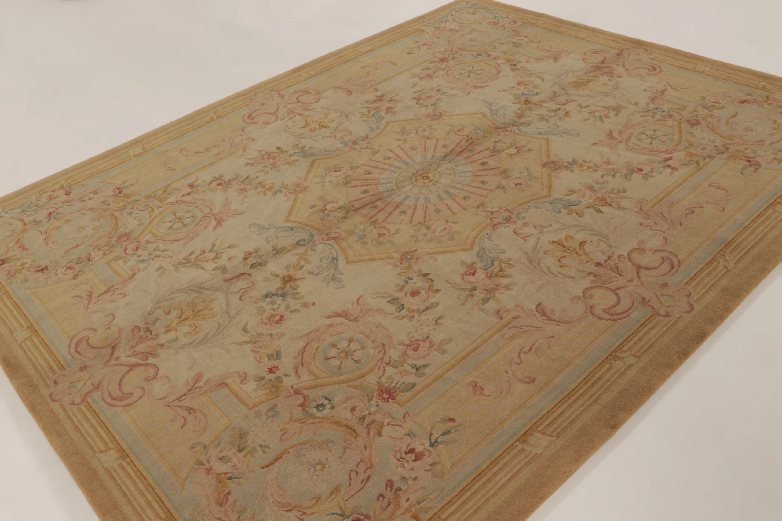 Antique French Aubusson Rug