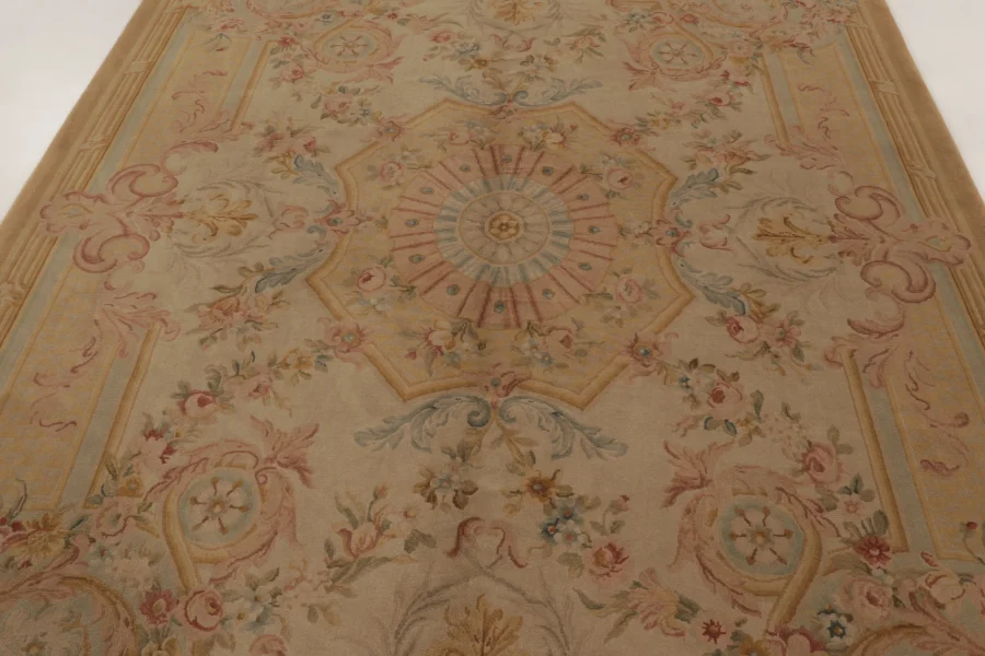 Antique French Aubusson Rug