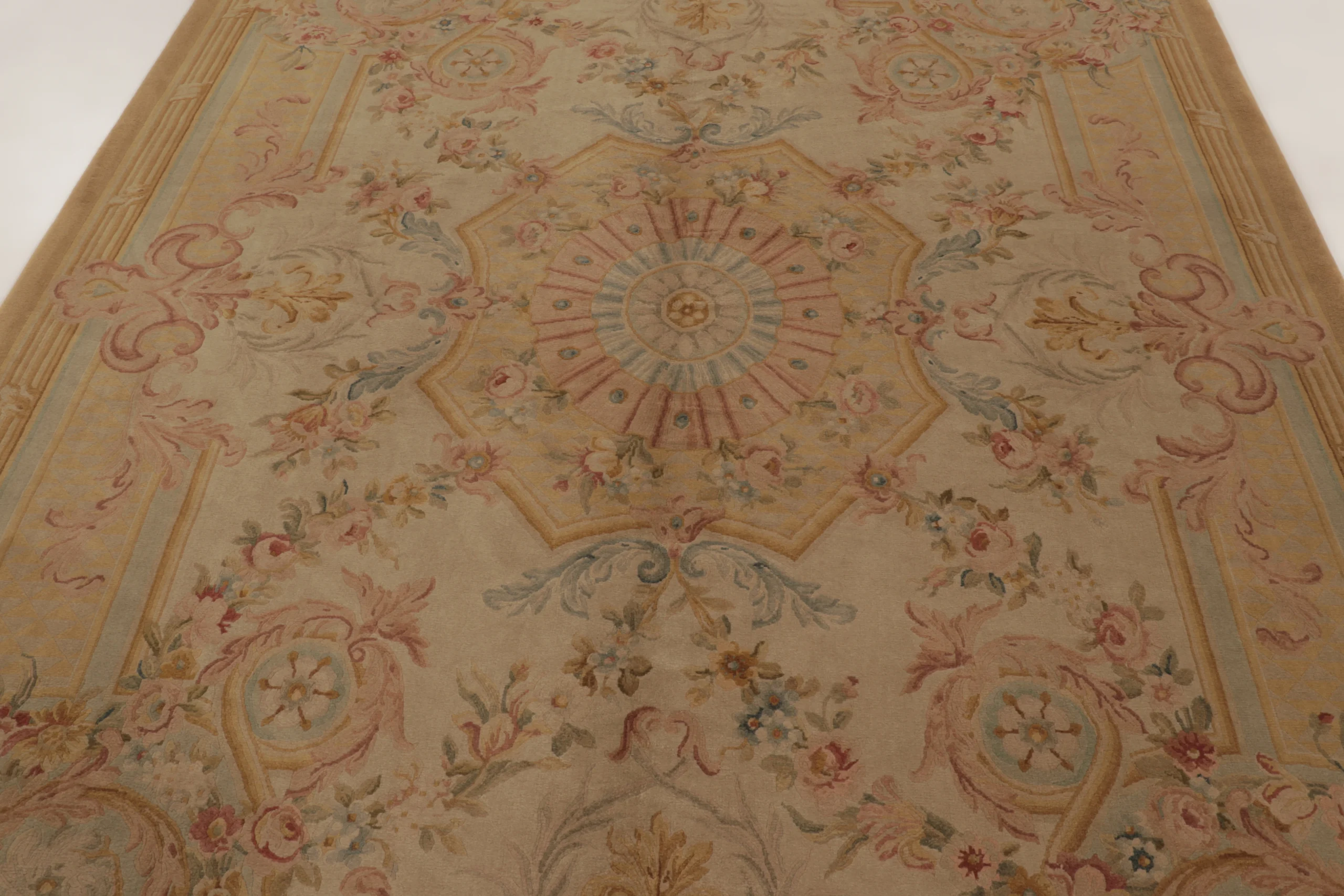 Antique French Aubusson Rug