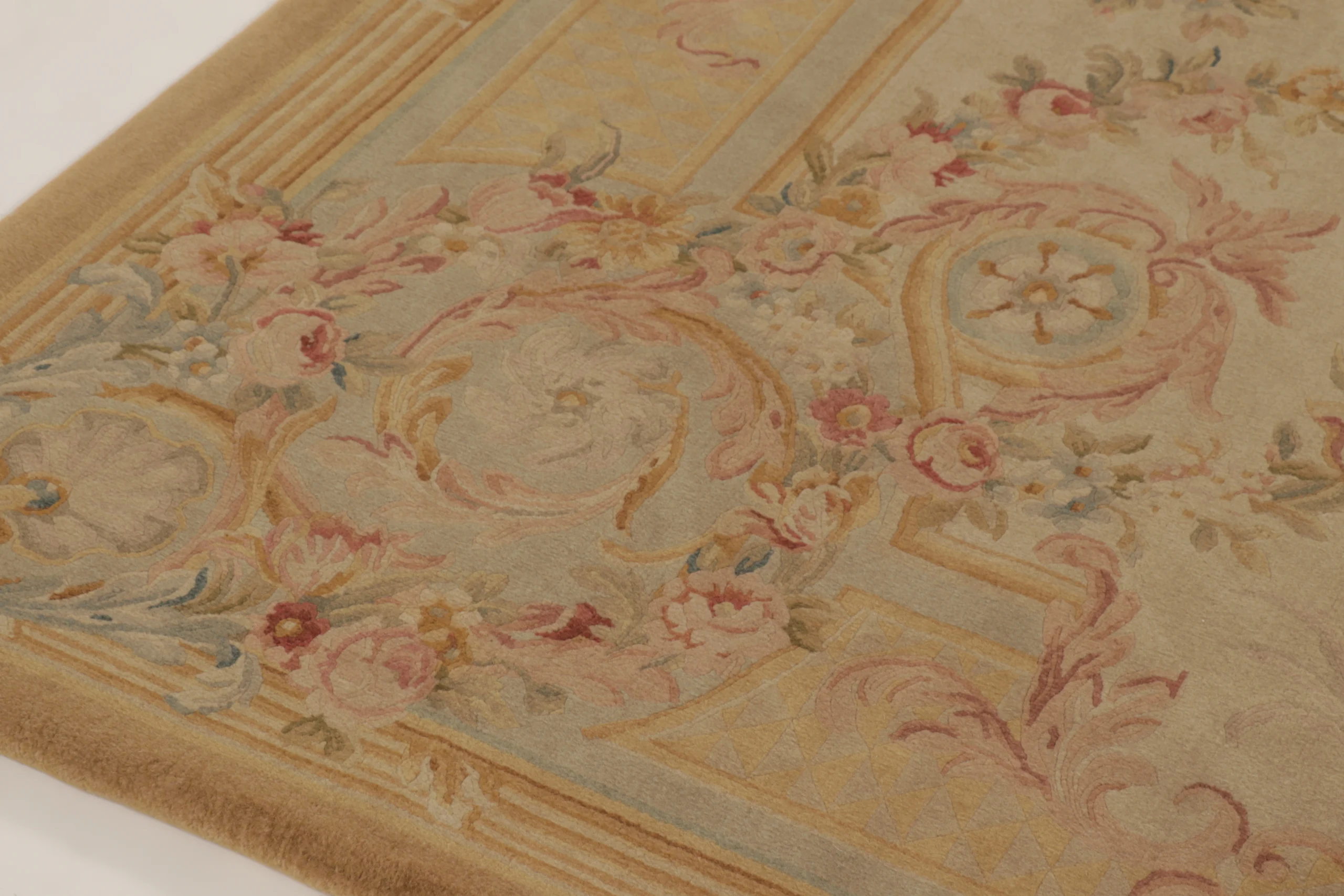 Antique French Aubusson Rug