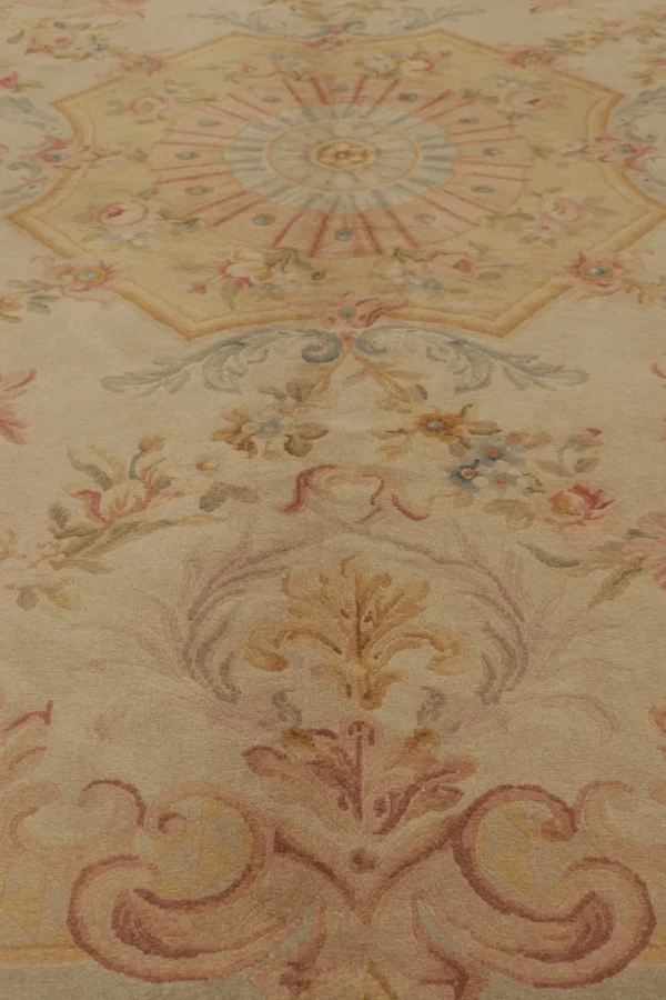 Antique French Aubusson Rug