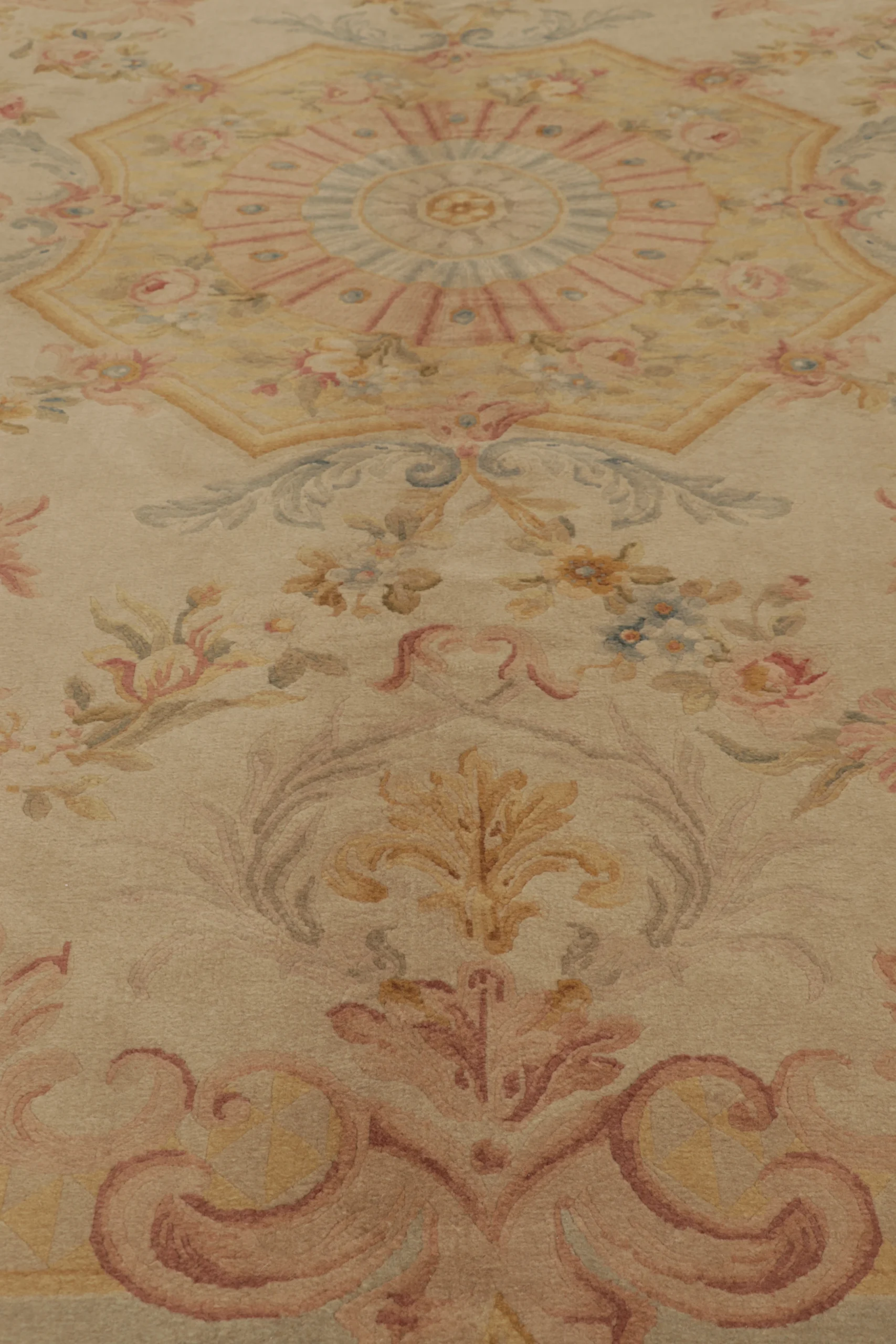 Antique French Aubusson Rug