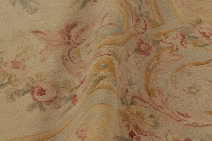 Antique French Aubusson Rug