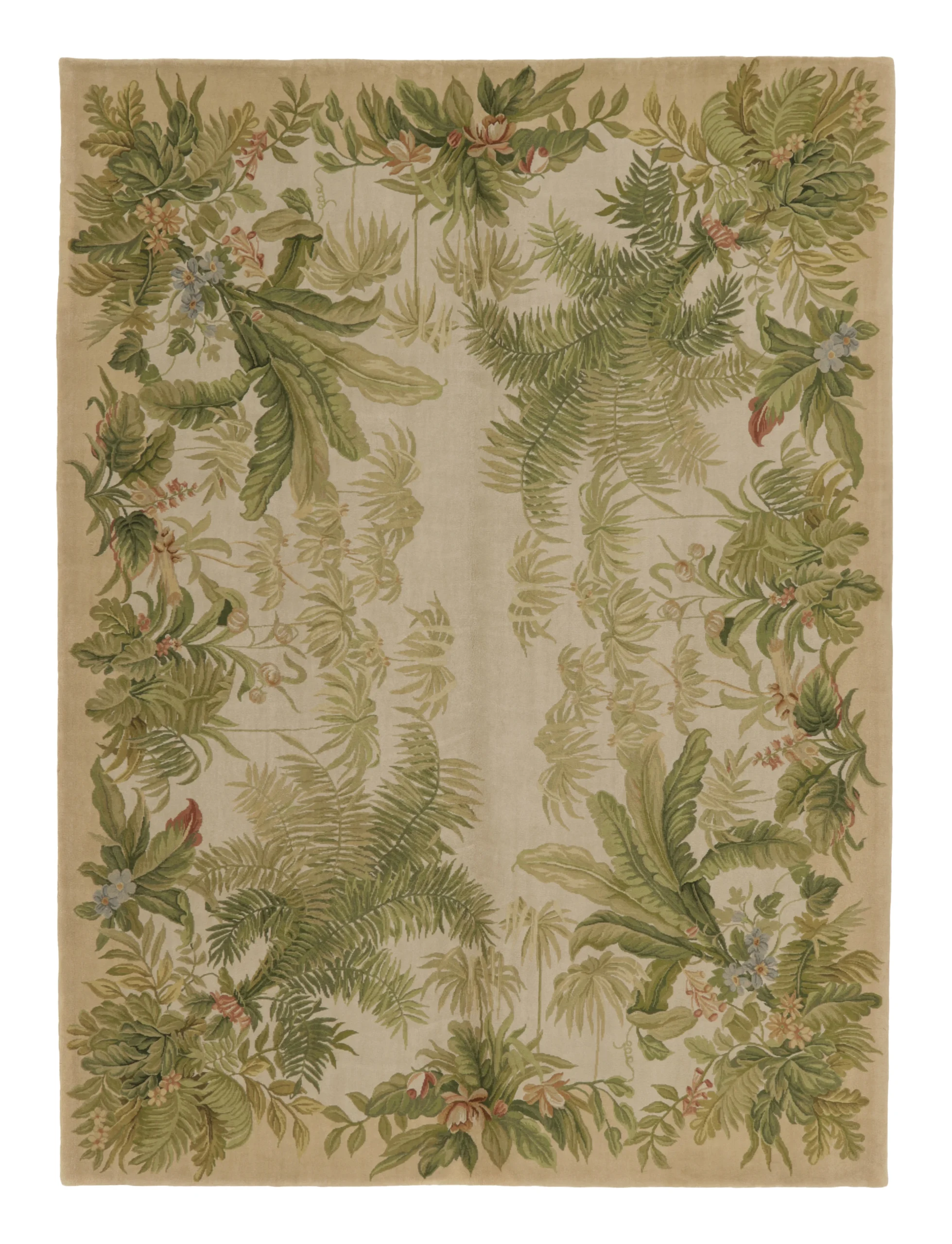 Antique French Aubusson Rug