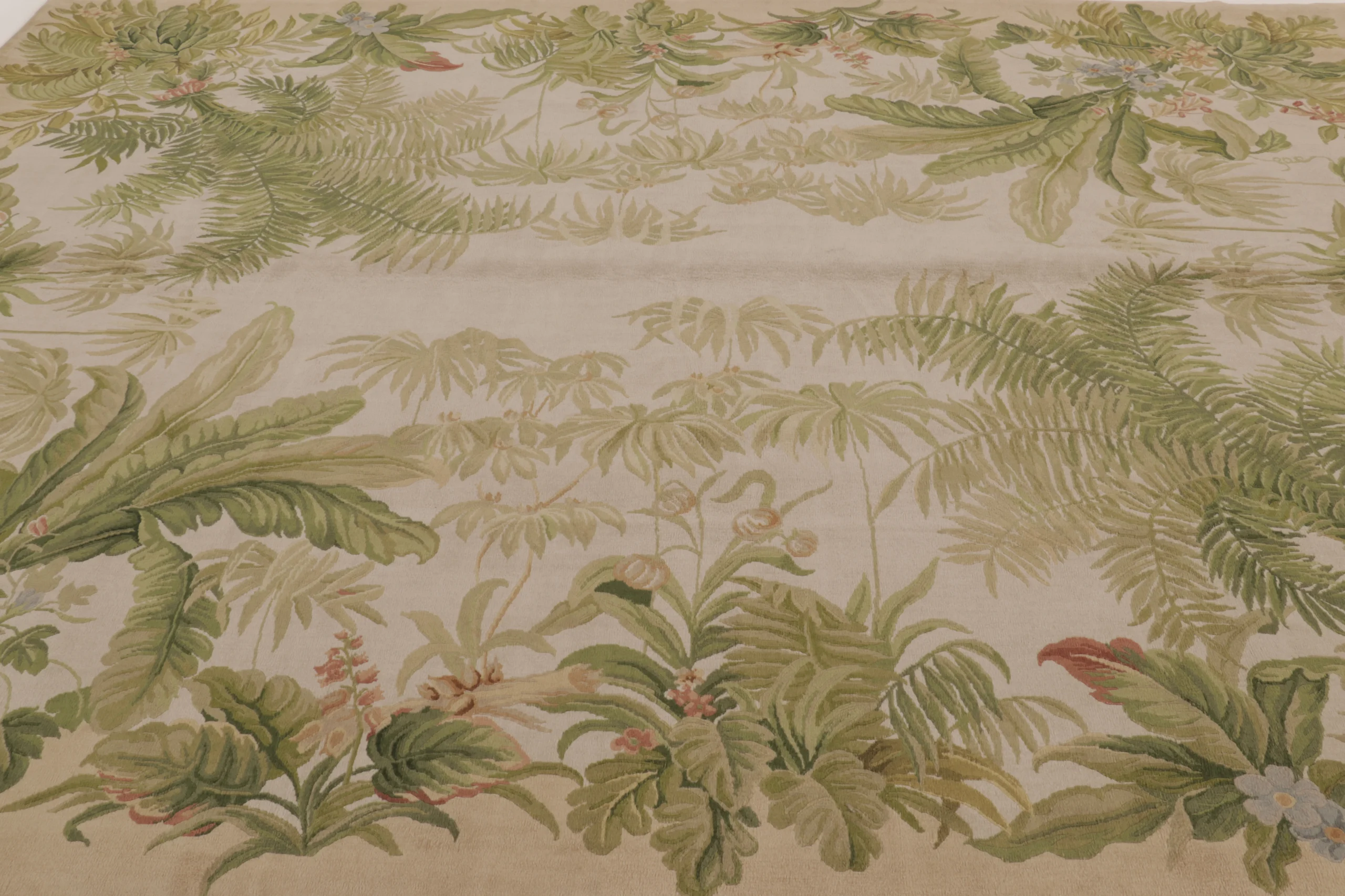 Antique French Aubusson Rug