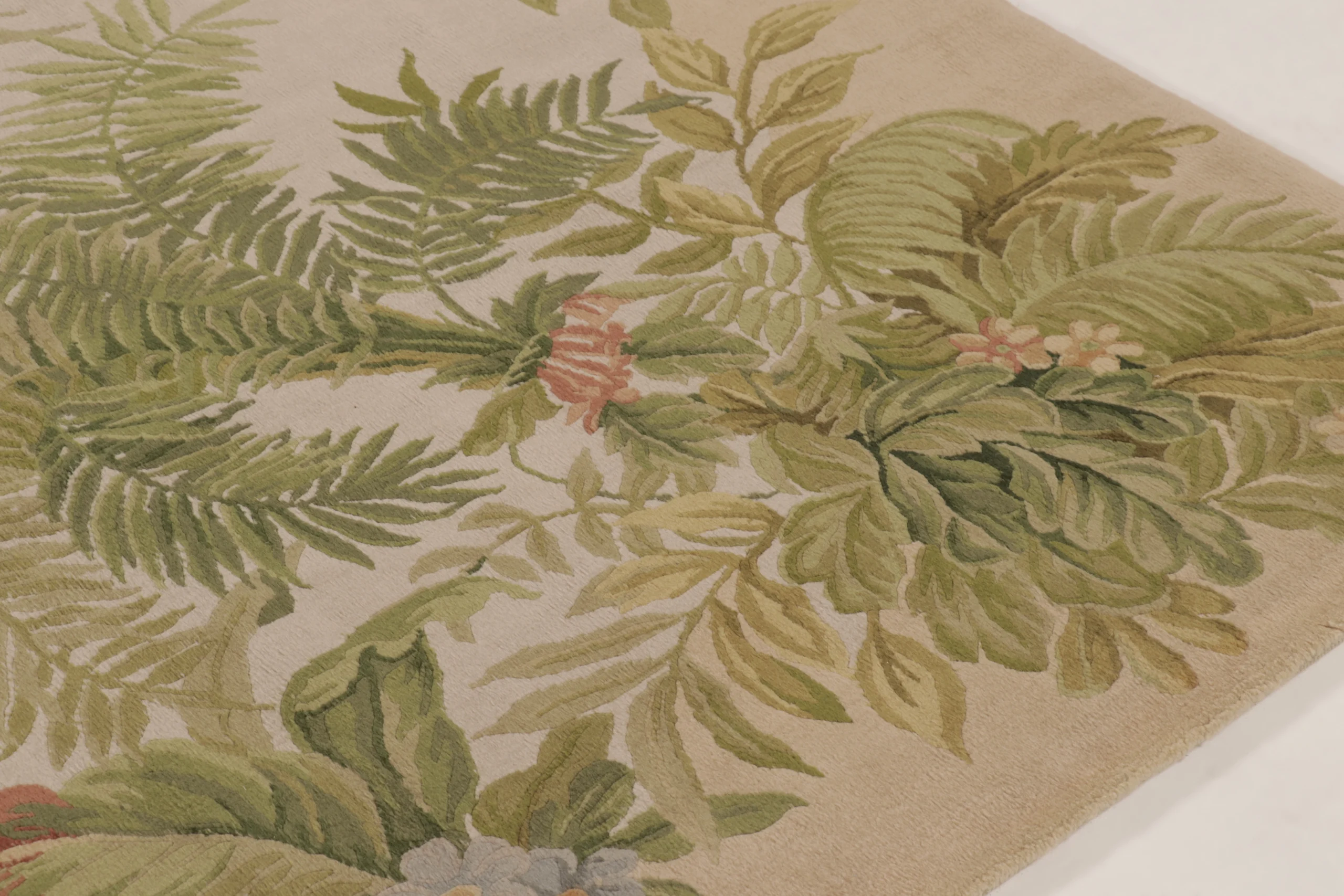 Antique French Aubusson Rug