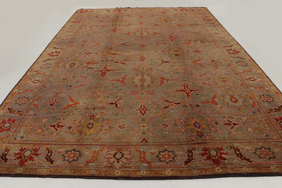 Antique European Axminster Rug
