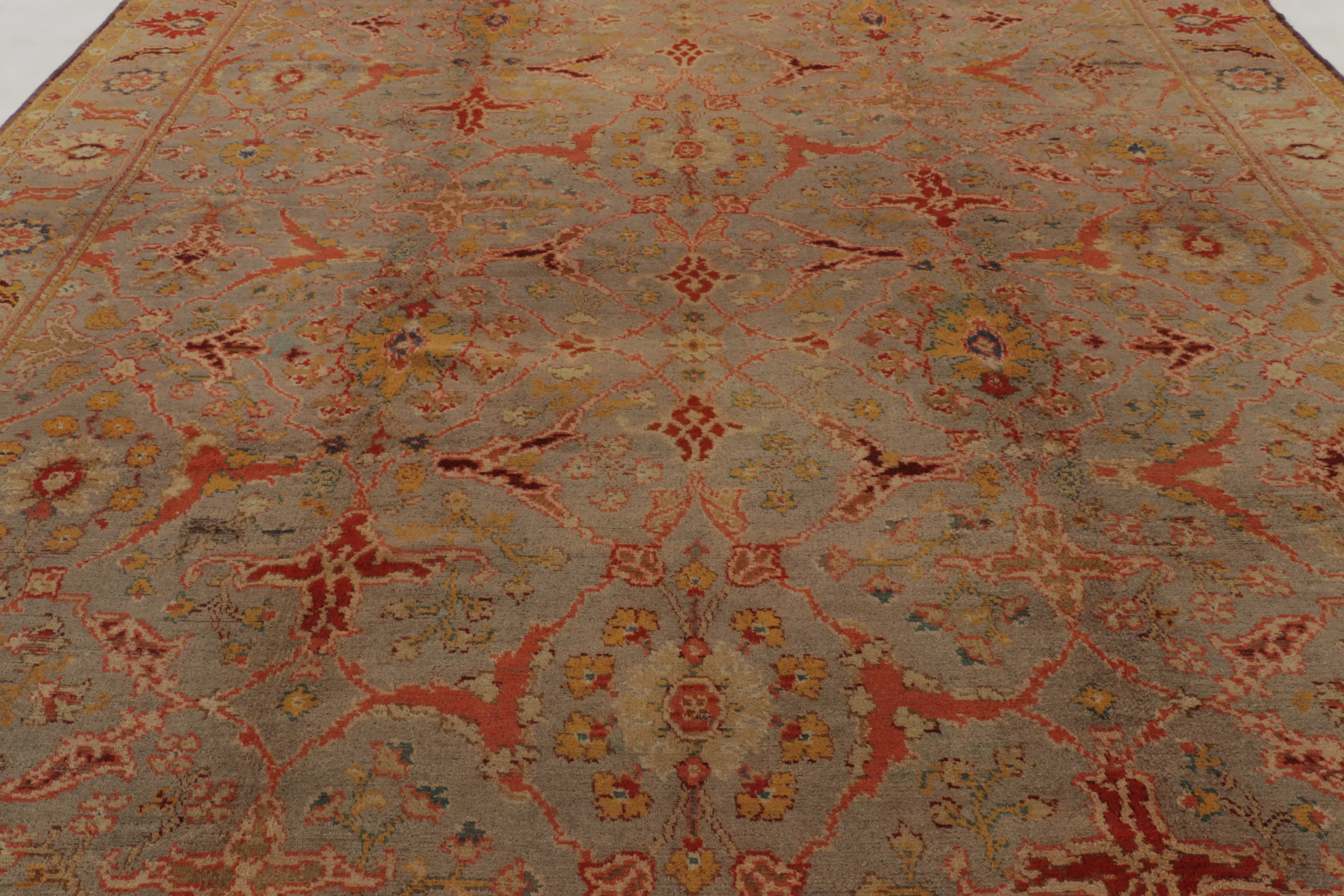 Antique European Axminster Rug