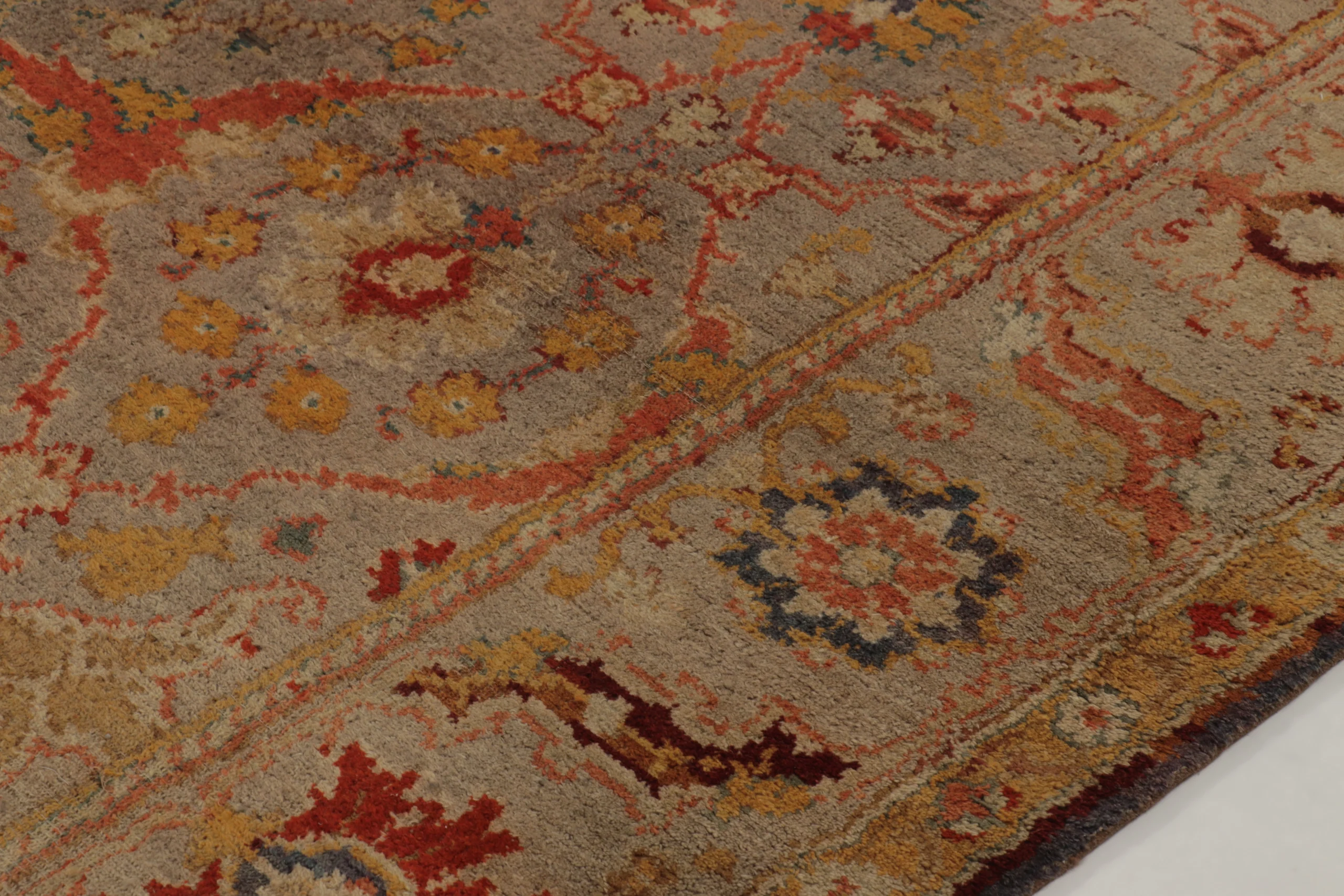 Antique European Axminster Rug