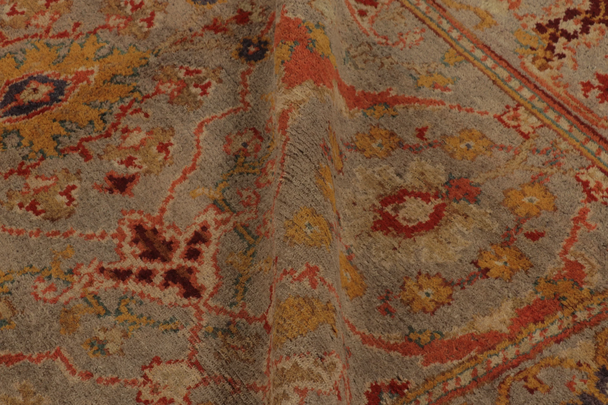 Antique European Axminster Rug