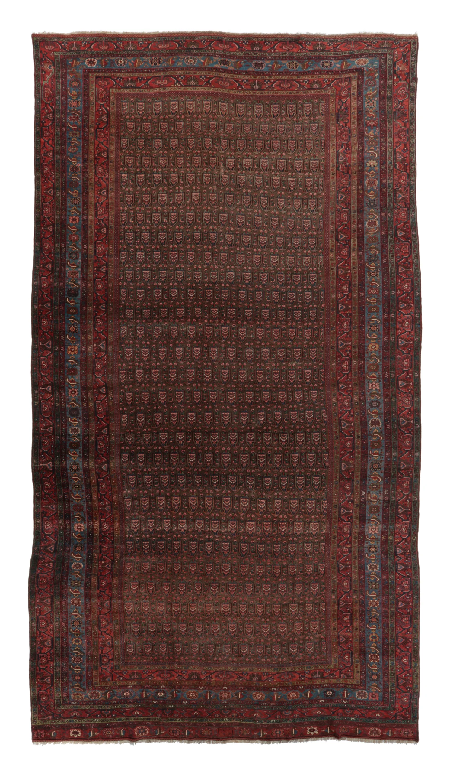 Oversized Antique Persian Bidjar Rug