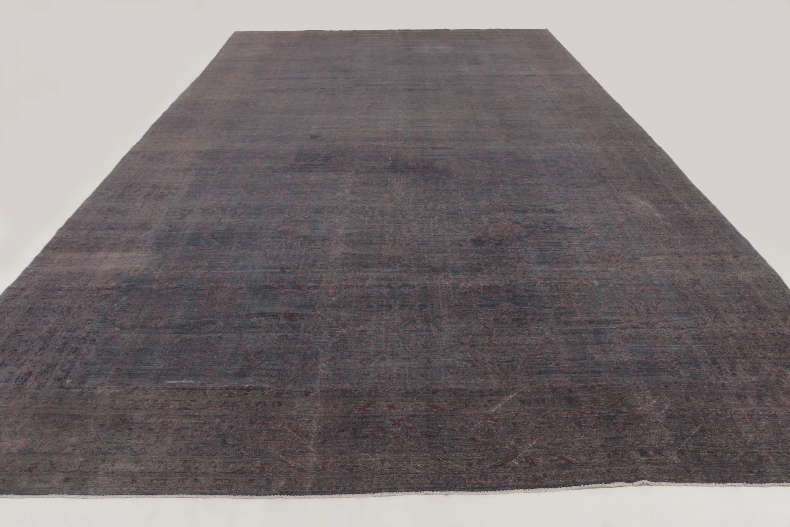 Oversized Antique Kashan Rug