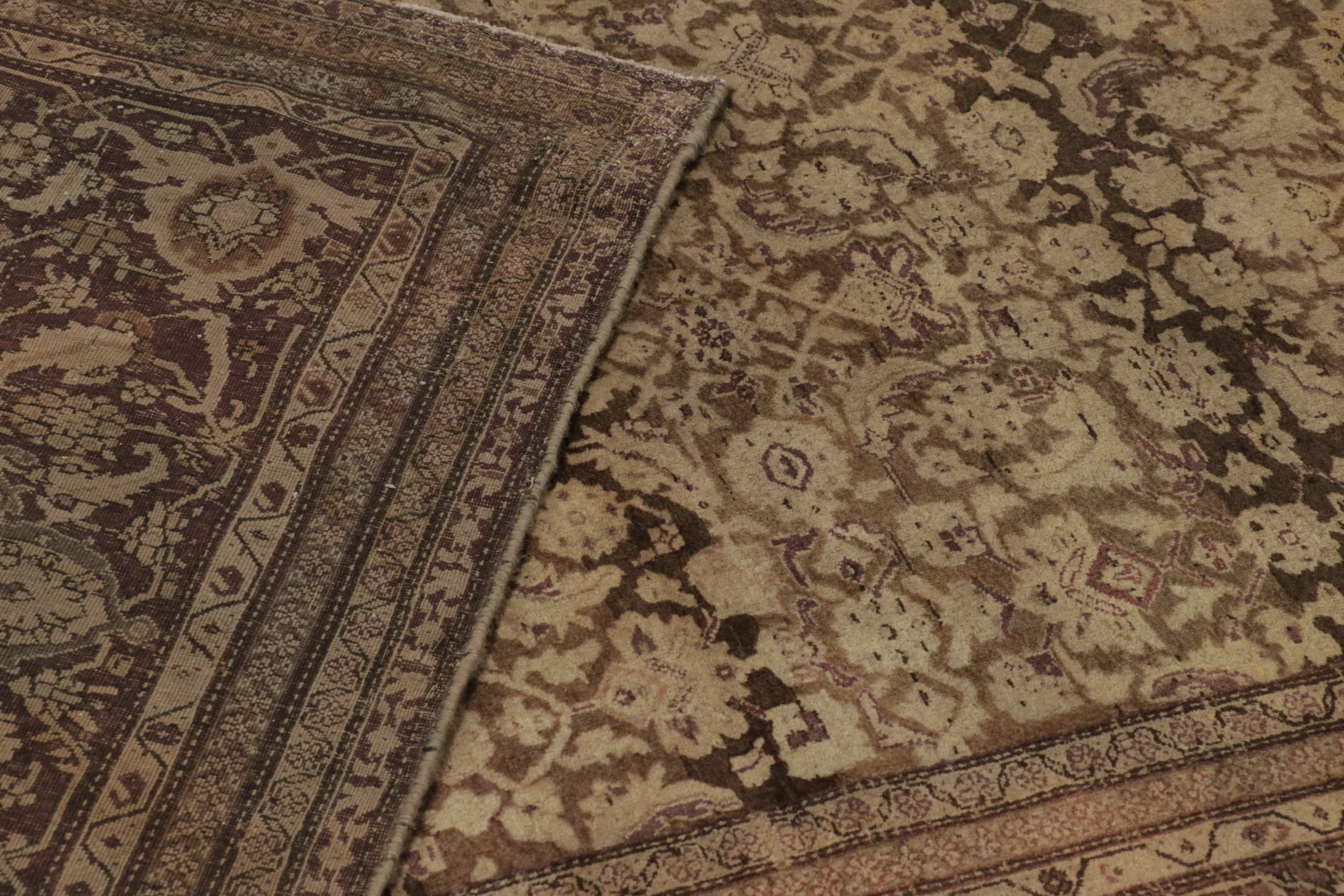Oversized Antique Agra Rug