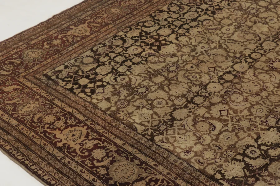 Oversized Antique Agra Rug