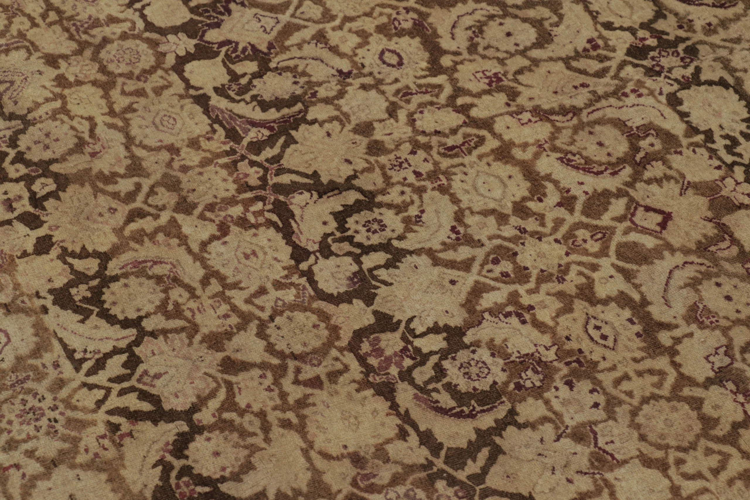 Oversized Antique Agra Rug