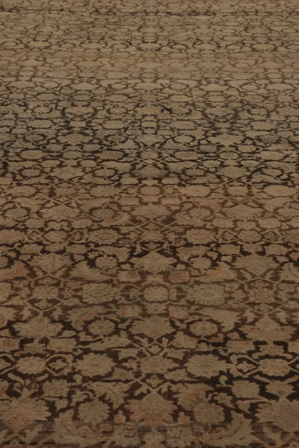 Oversized Antique Agra Rug