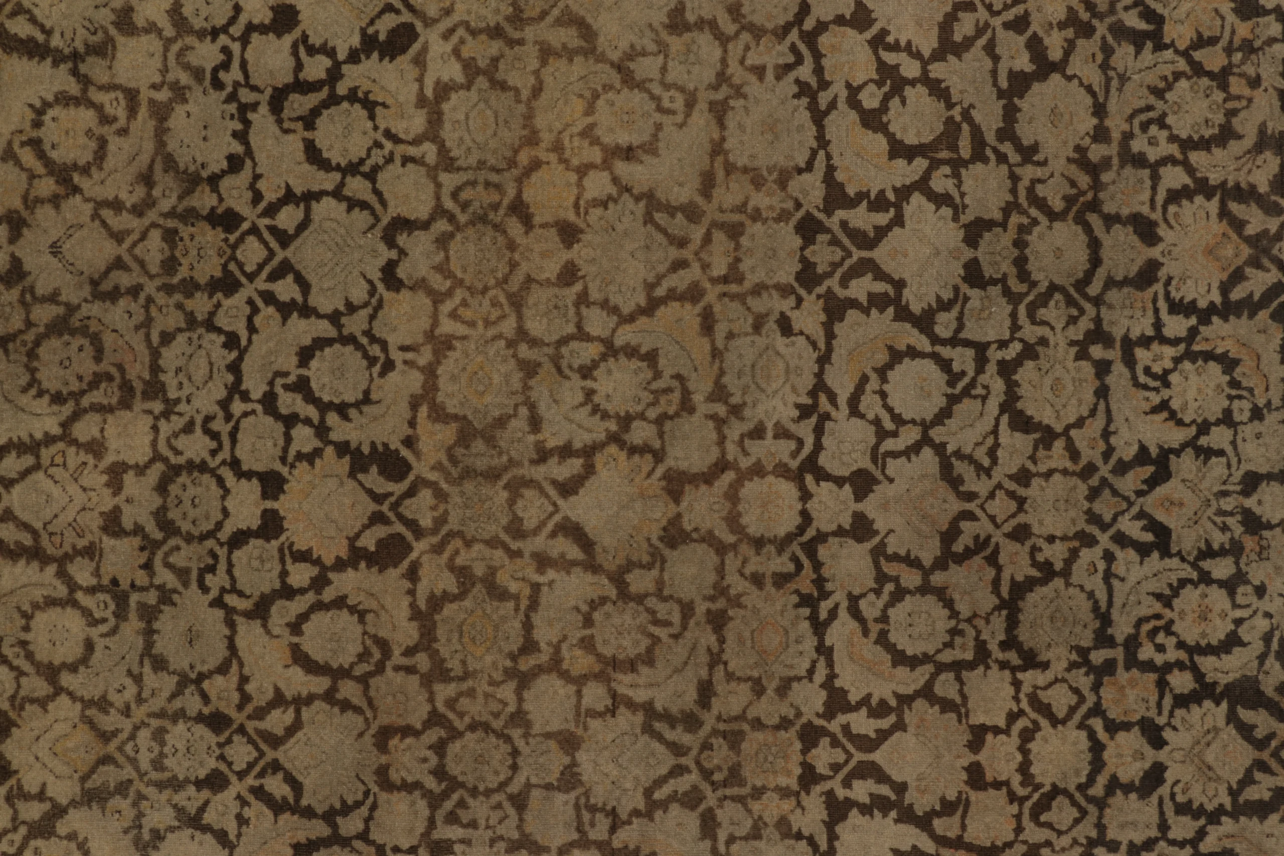 Oversized Antique Agra Rug