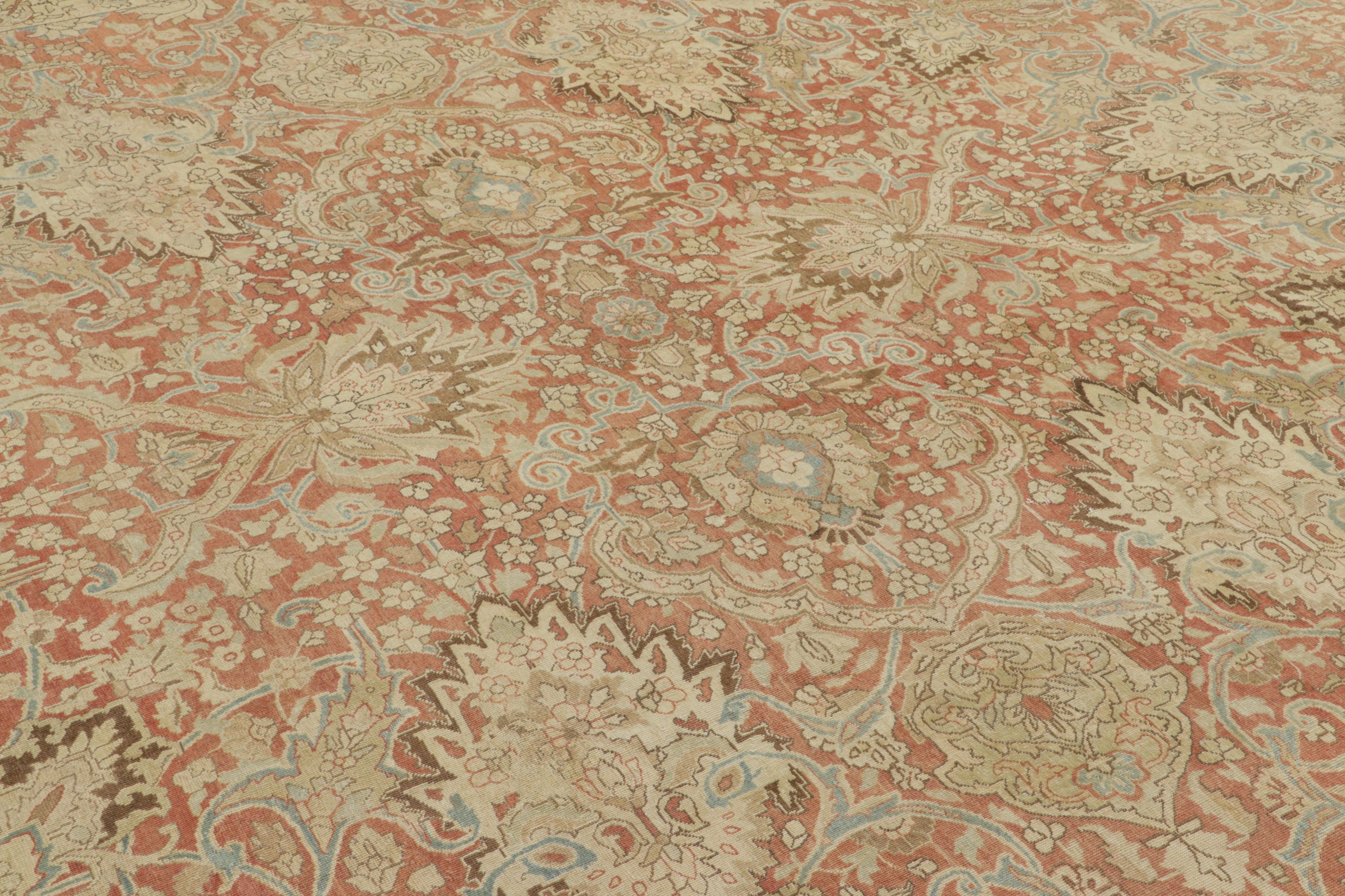 Oversized Antique Tabriz Persian Rug