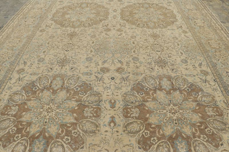 Oversized Antique Tabriz Persian Rug