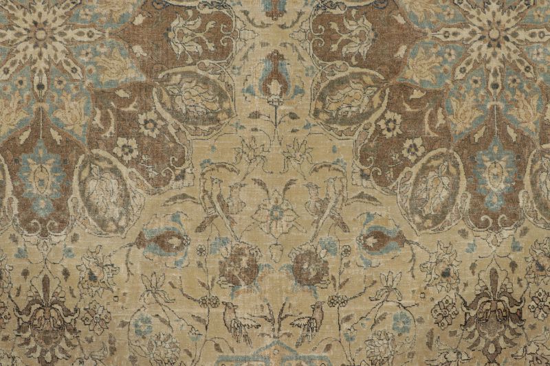 Oversized Antique Tabriz Persian Rug