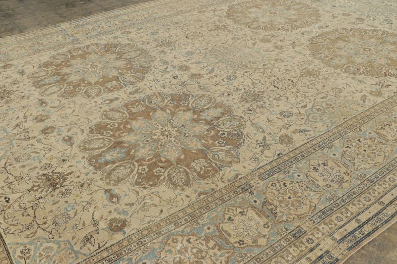 Oversized Antique Tabriz Persian Rug