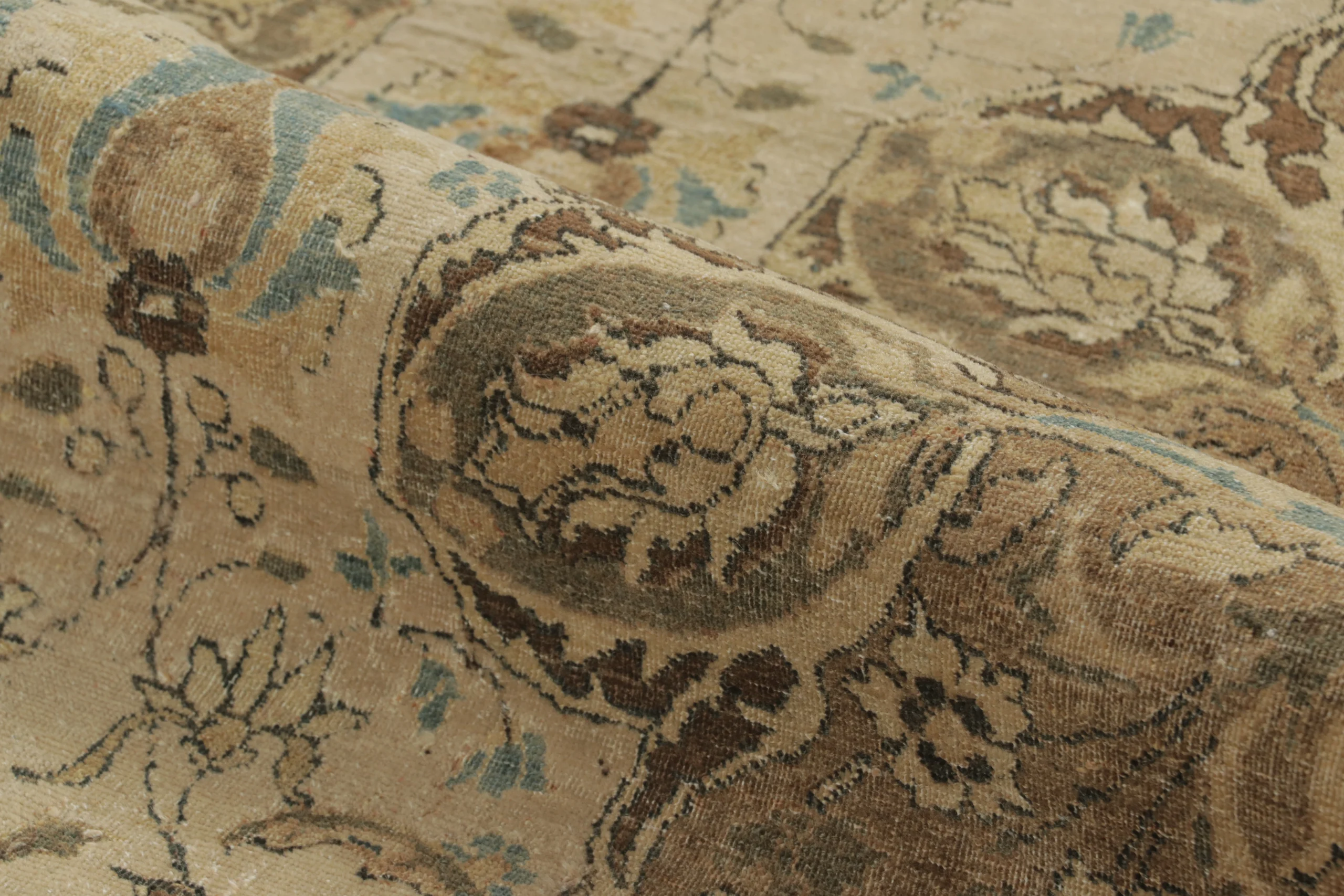 Oversized Antique Tabriz Persian Rug