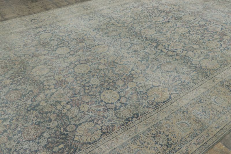 Oversized Antique Tabriz Persian Rug