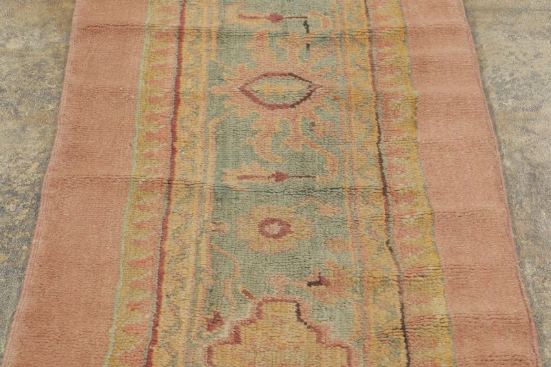 Antique Turkish Oushak Runner
