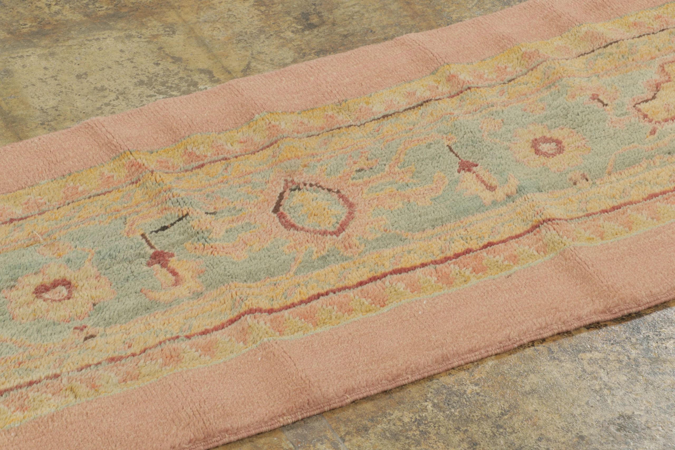 Antique Turkish Oushak Runner
