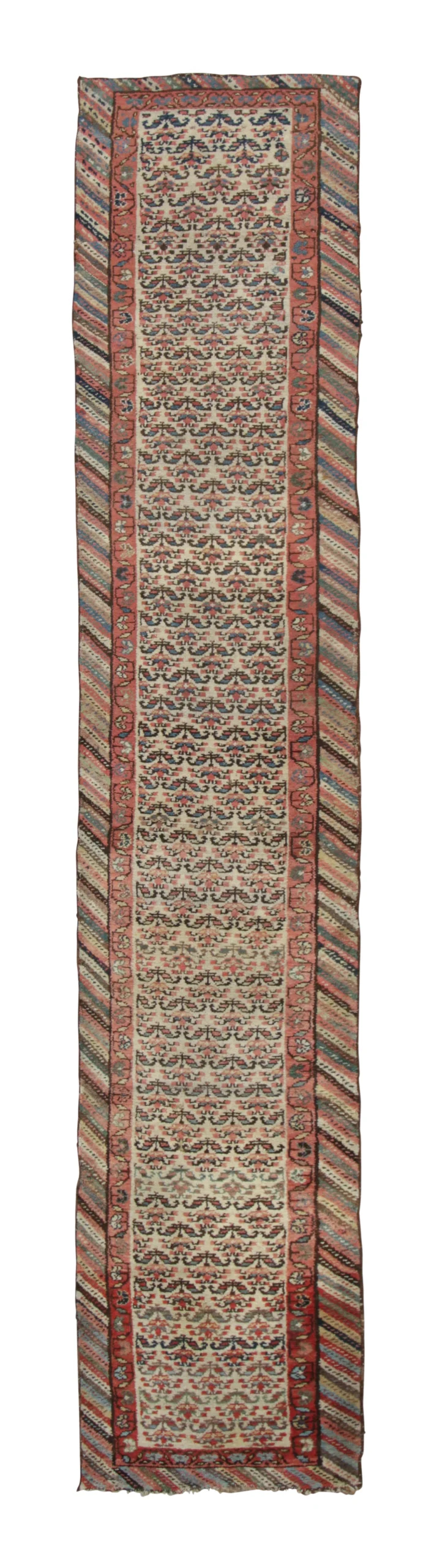 Antique Kurdish Extra-Long Runner