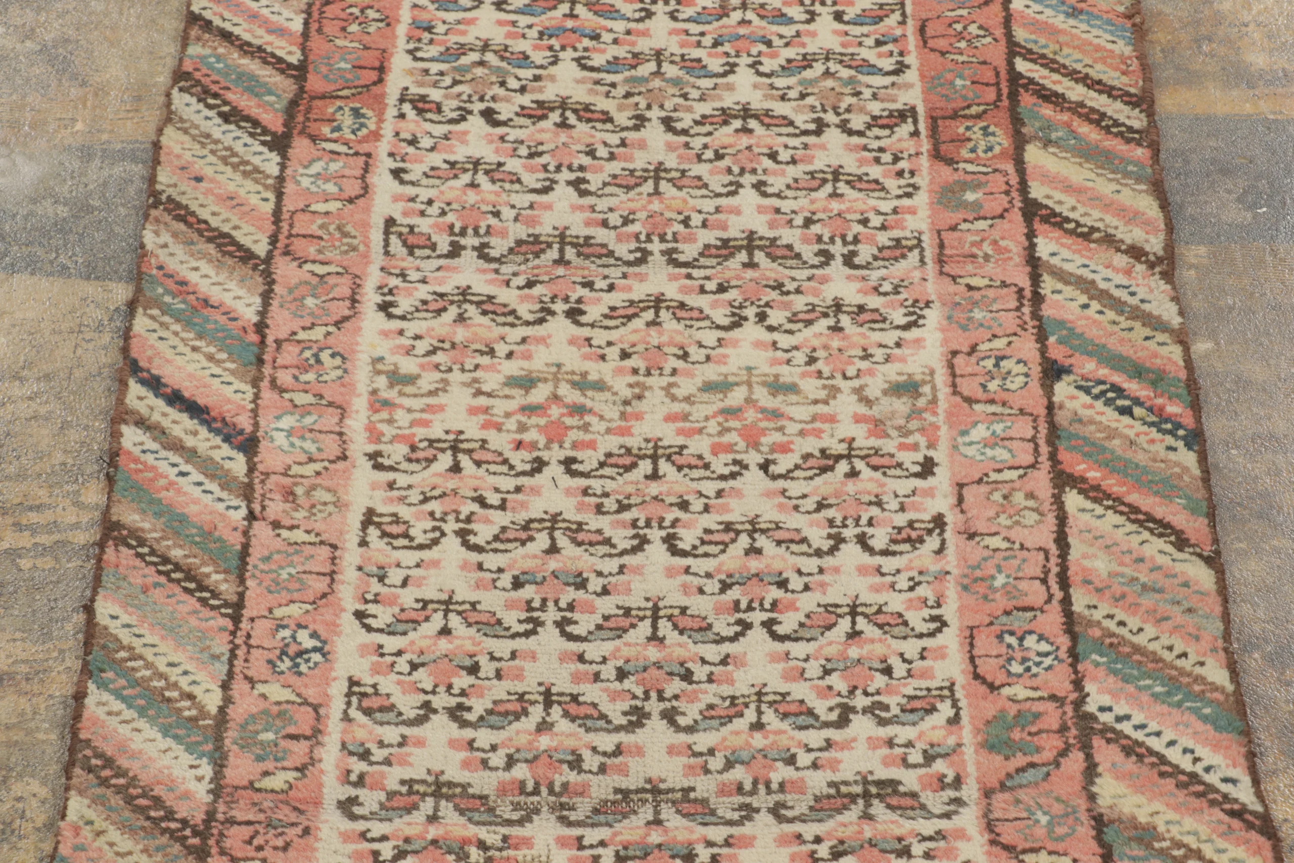 Antique Kurdish Extra-Long Runner