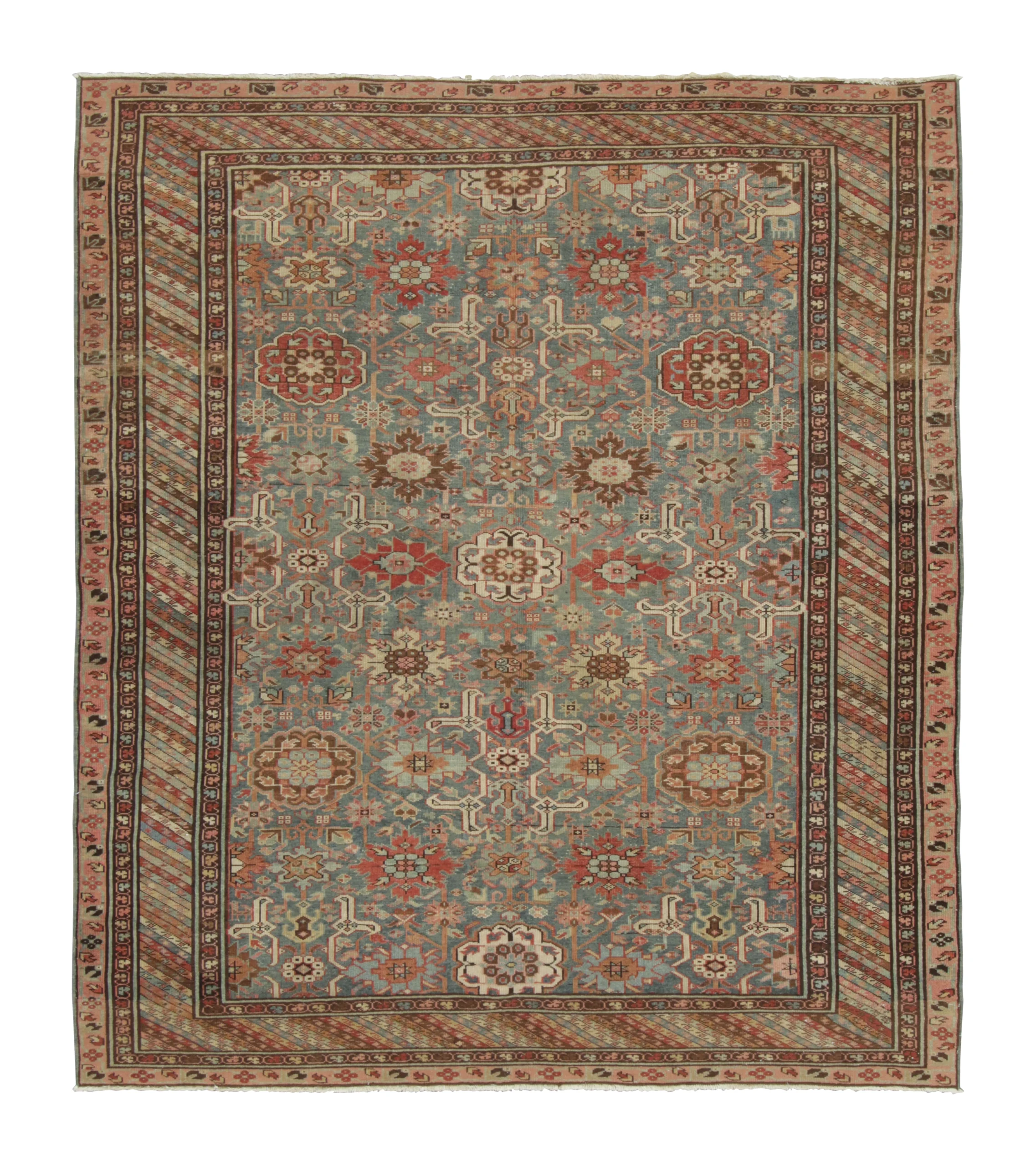 Antique Caucasian Kuba Rug