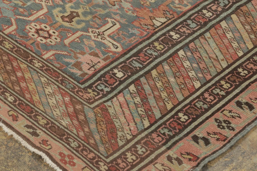 Antique Caucasian Kuba Rug