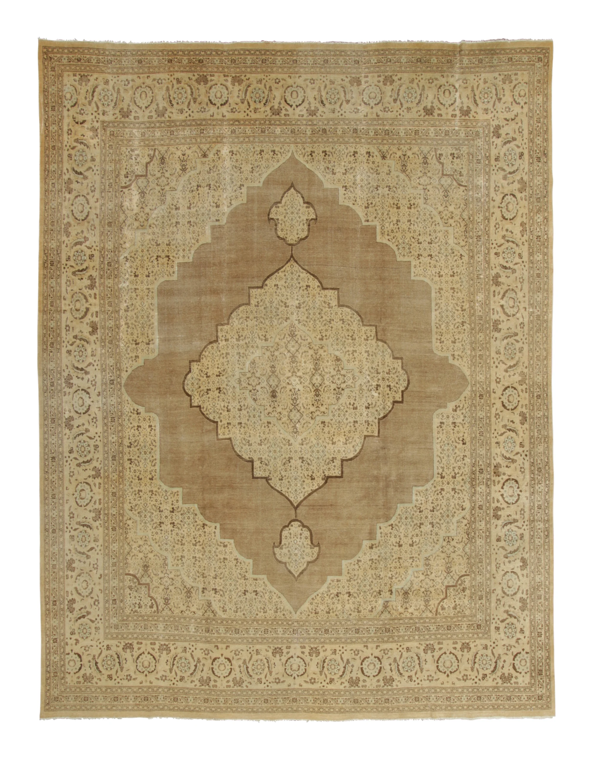 Antique Persian Tabriz Rug