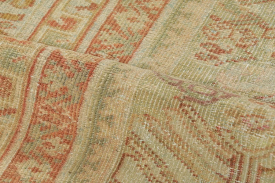 Oversized Antique Persian Mahal Rug
