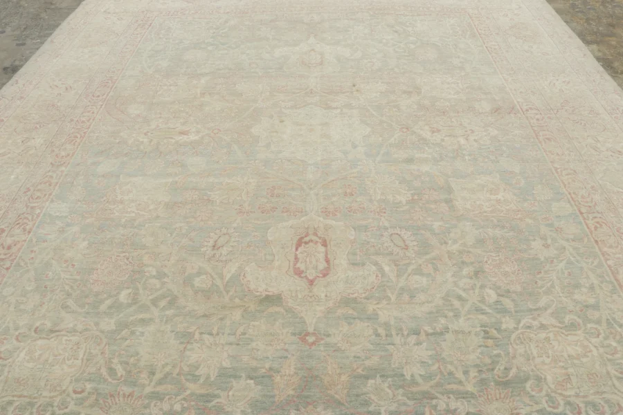 Oversized Antique Persian Kerman Rug