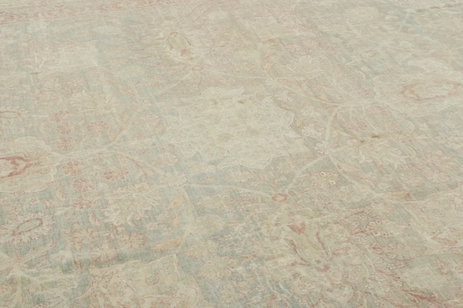 Oversized Antique Persian Kerman Rug