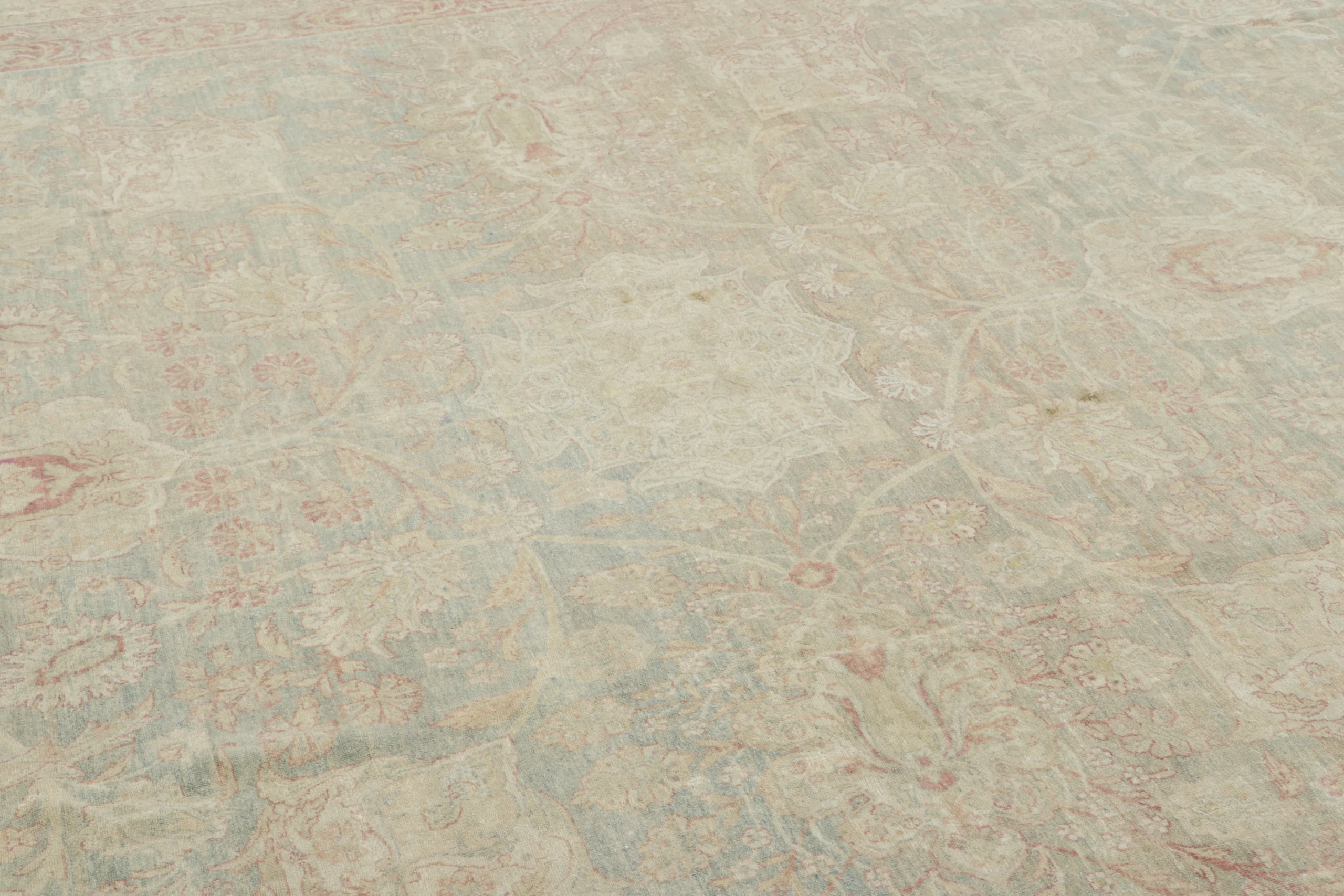 Oversized Antique Persian Kerman Rug