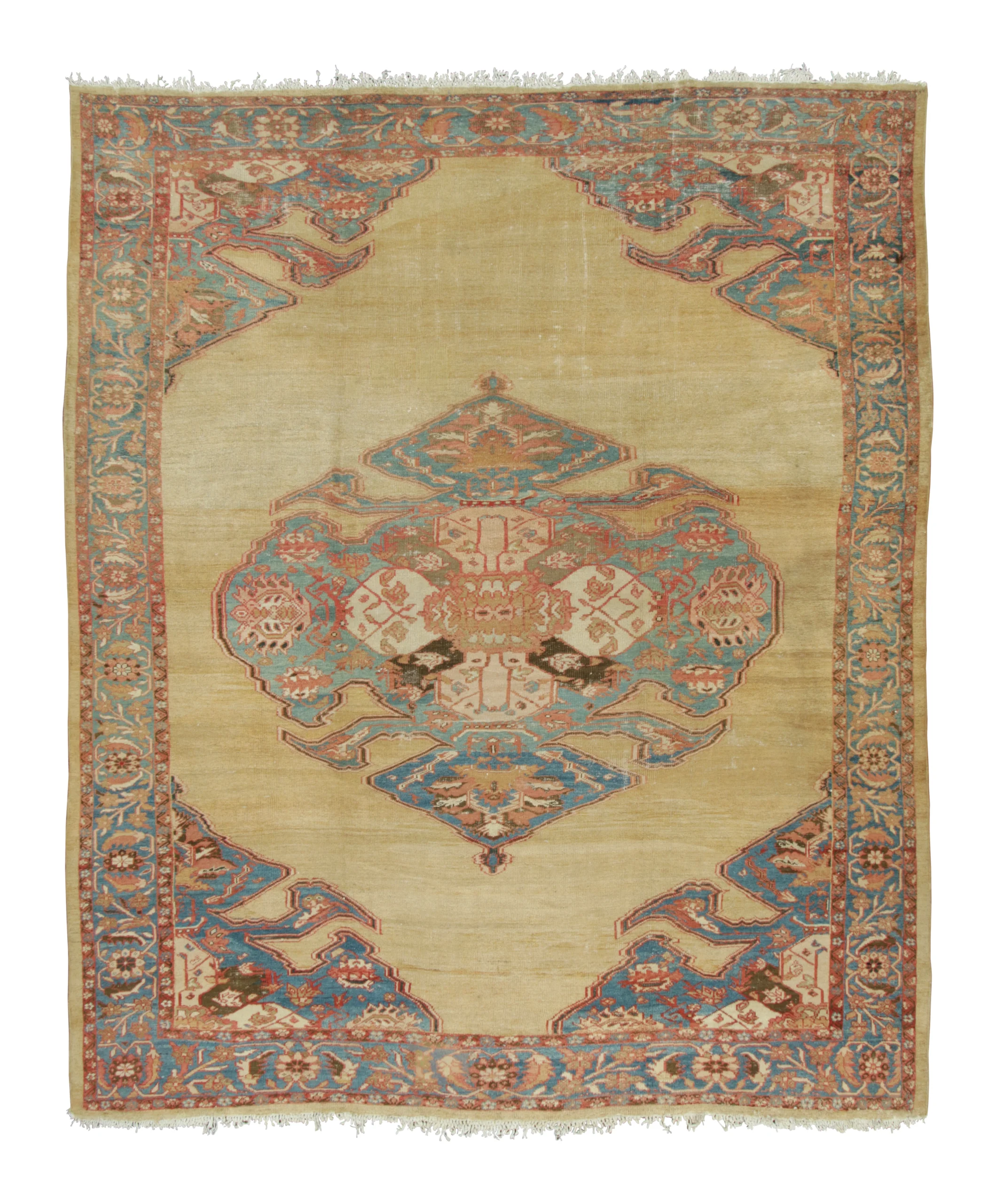 Oversized Antique Bakshaish Persian Rug