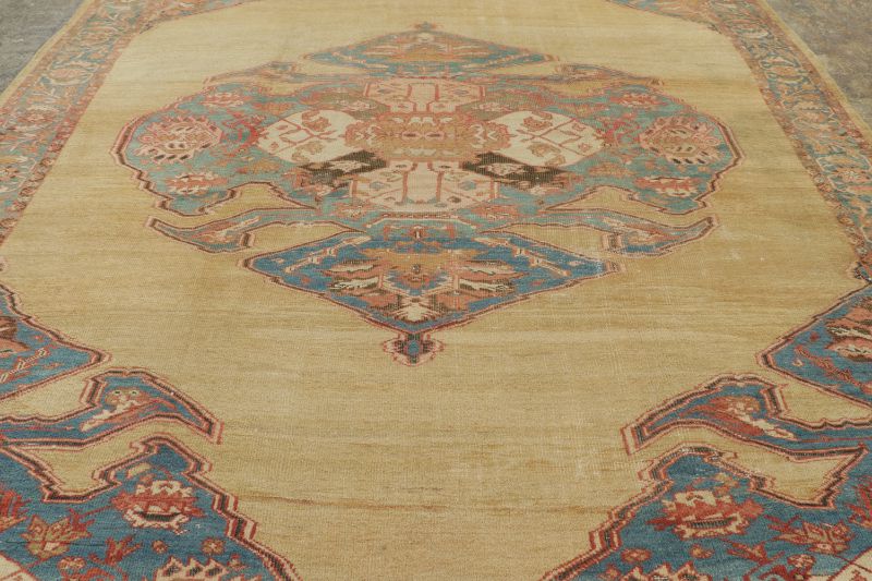 Oversized Antique Bakshaish Persian Rug