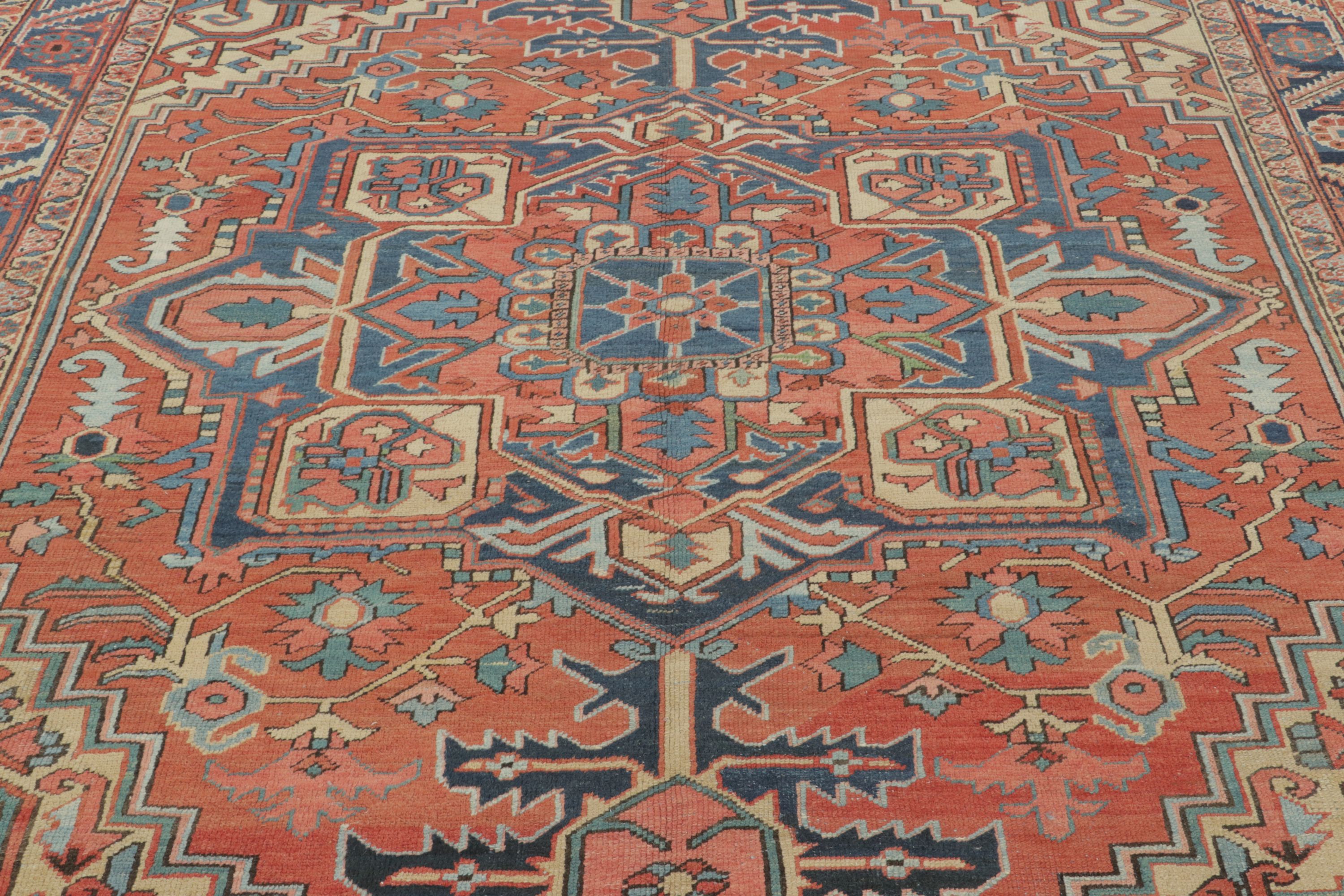 Antique Persian Heriz Rug