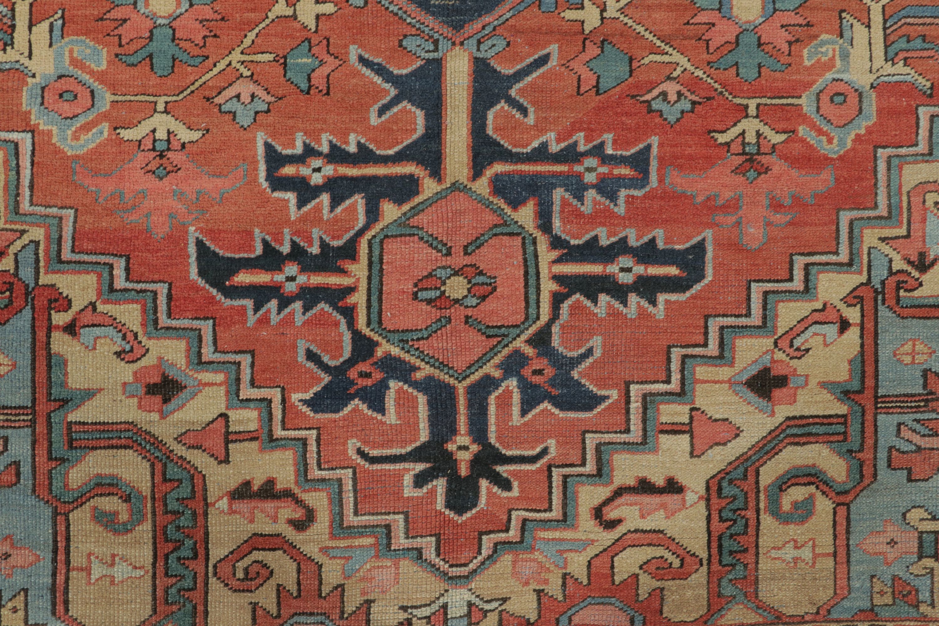 Antique Persian Heriz Rug