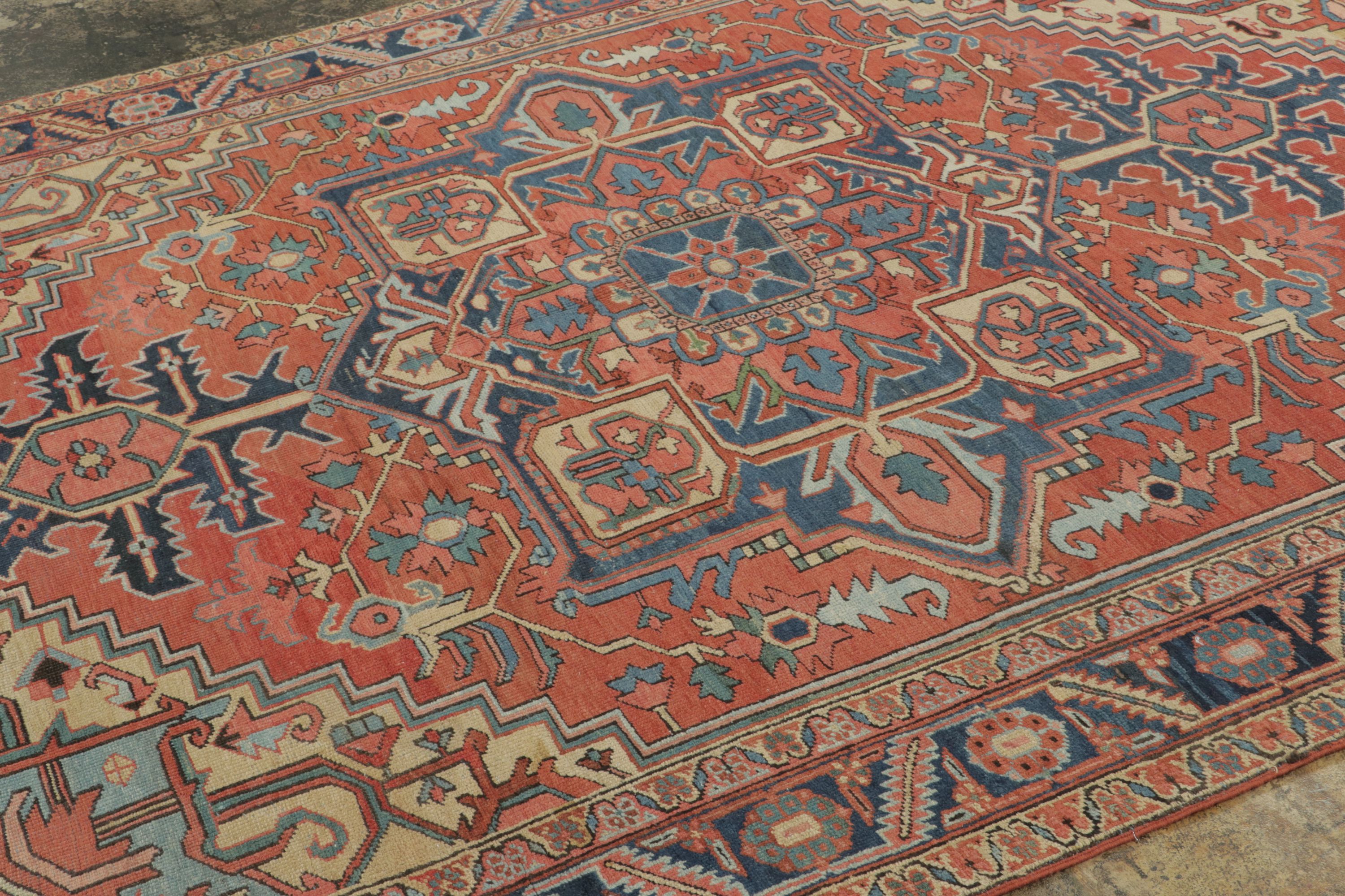 Antique Persian Heriz Rug