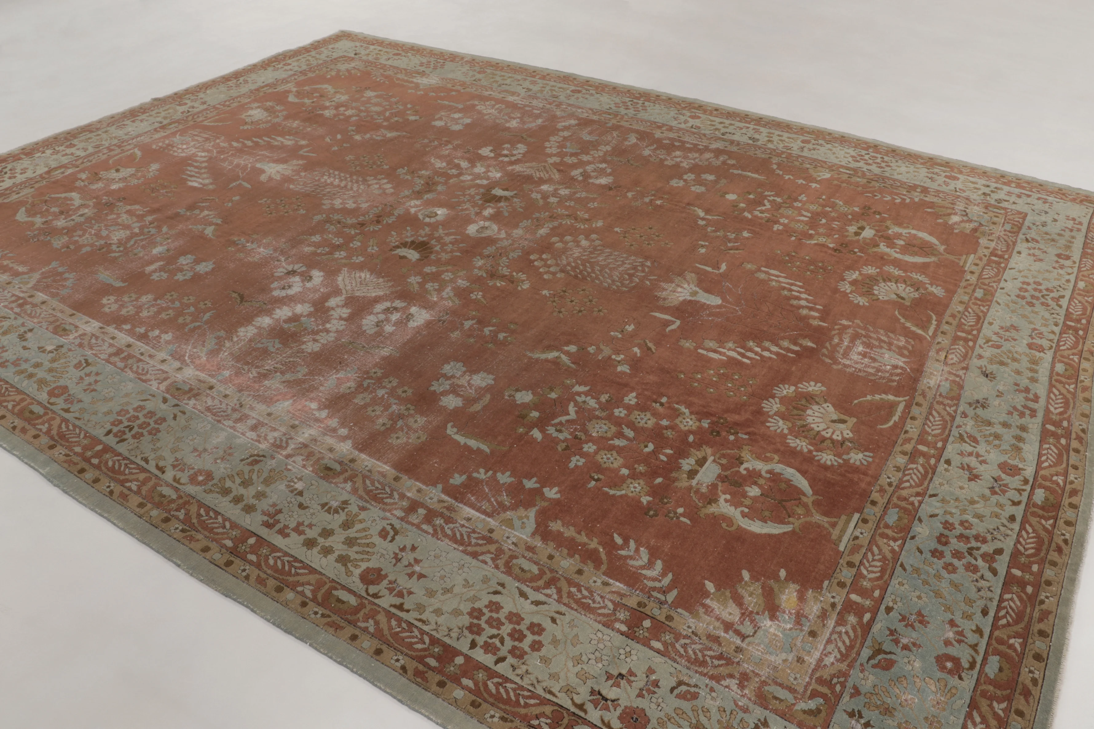 Oversized Antique Lahore Rug