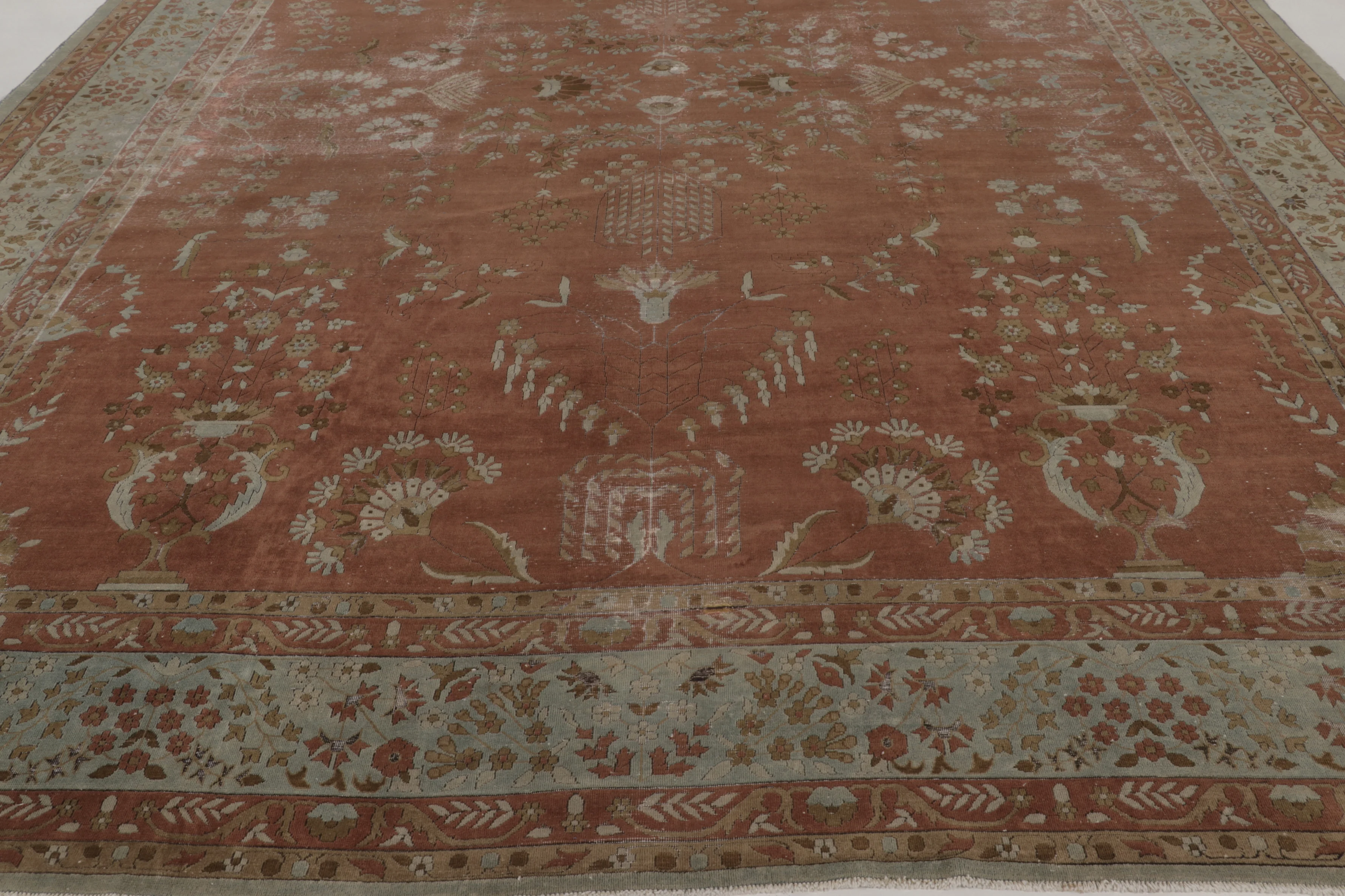 Oversized Antique Lahore Rug