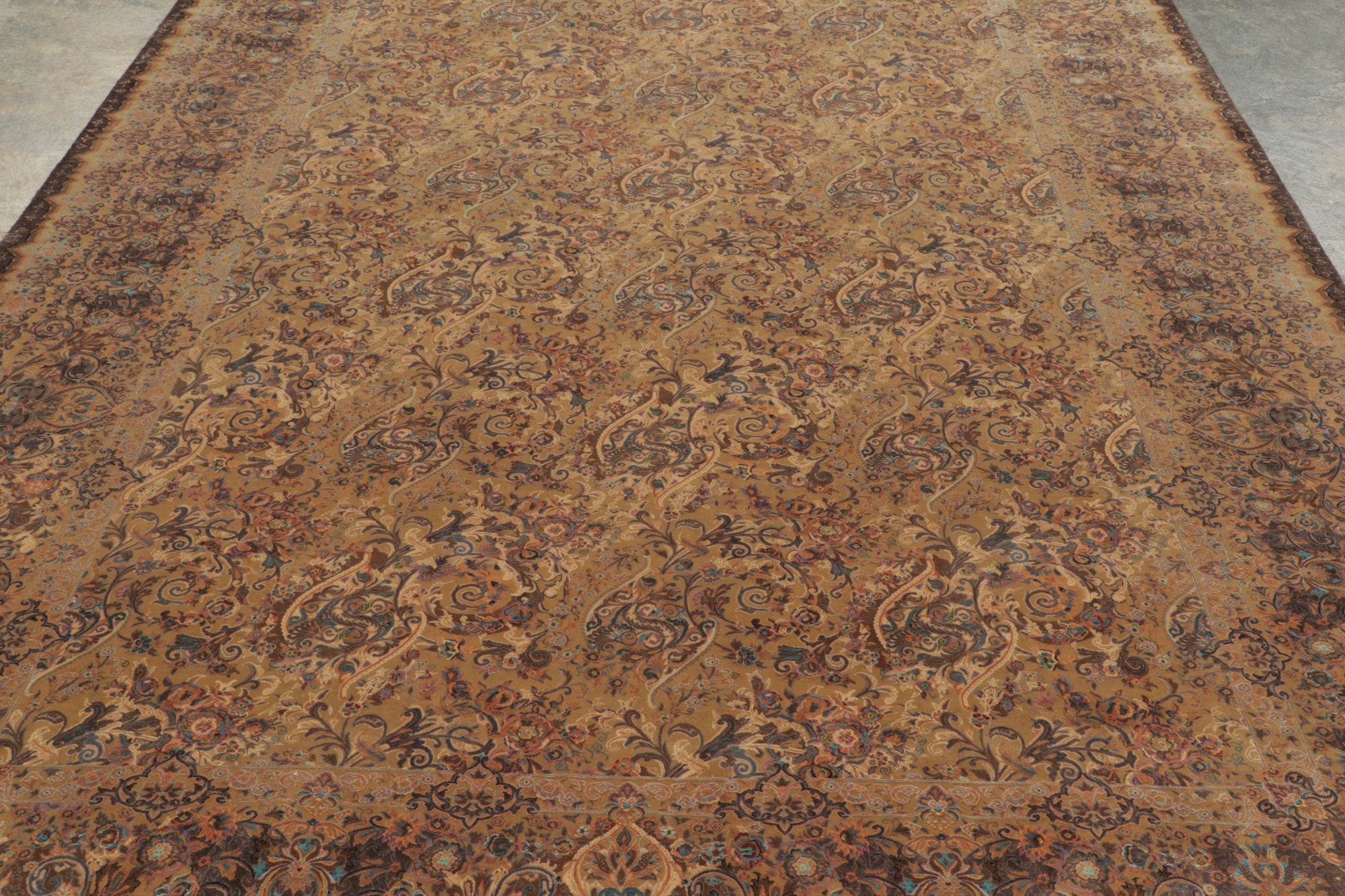 Modern Persian Floral Rug