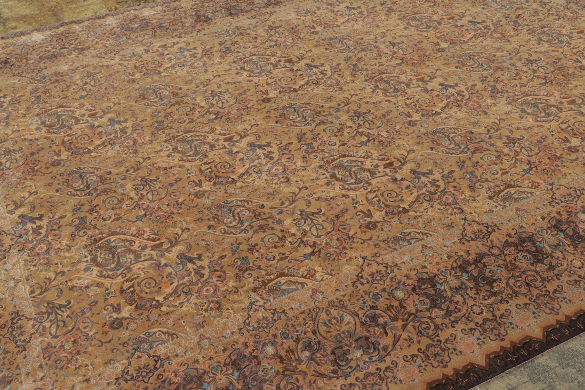 Modern Persian Floral Rug