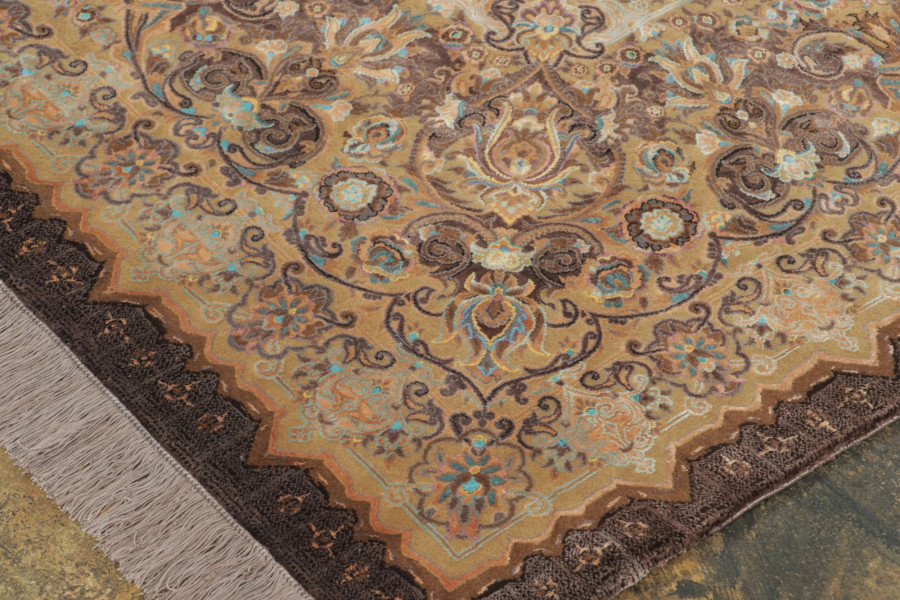 Modern Persian Floral Rug