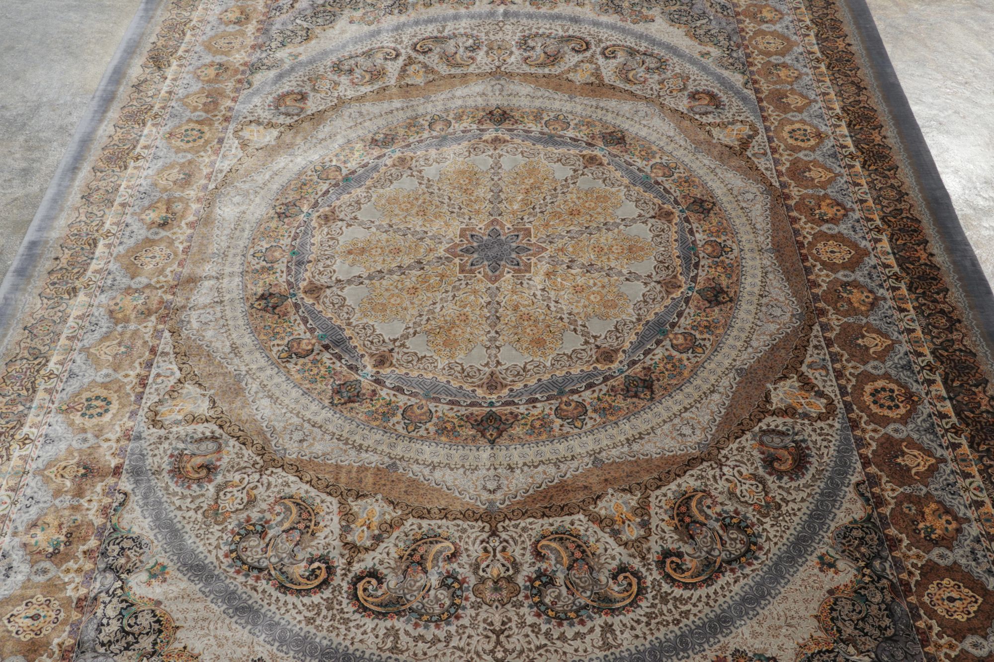 Contemporary Persian Floral Rug